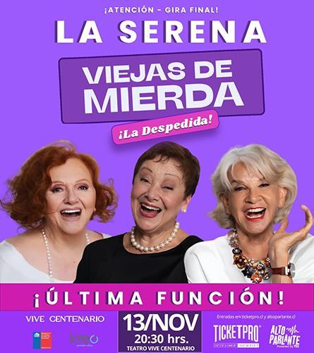 Afiche: Viejas de mierda · La despedida