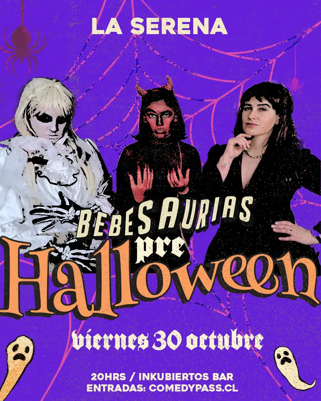 Afiche: Bebesaurias · Inkubiertos