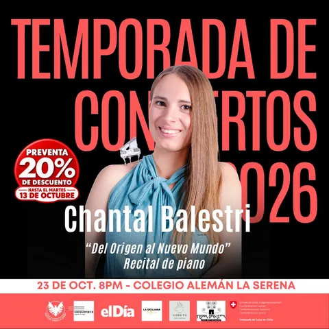 Afiche: Del origen al nuevo mundo · Chantal Balestri