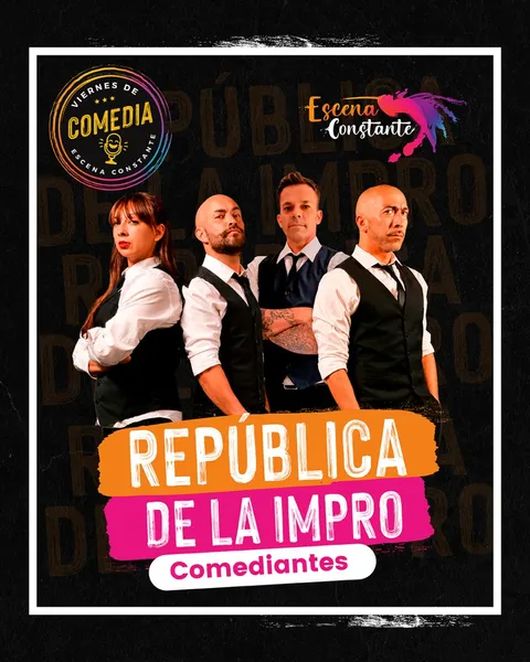 Afiche: República de la Impro