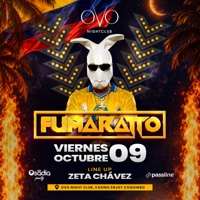 Afiche de Fumaratto en vivo