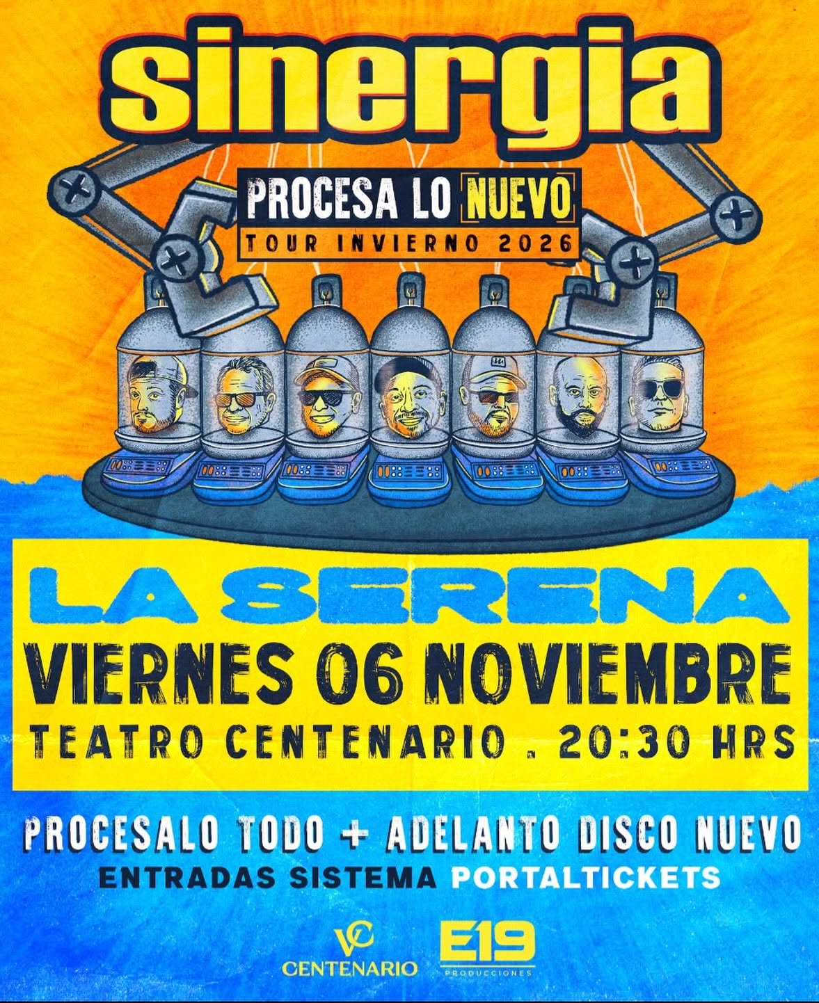Afiche de Concierto «Sinergia»