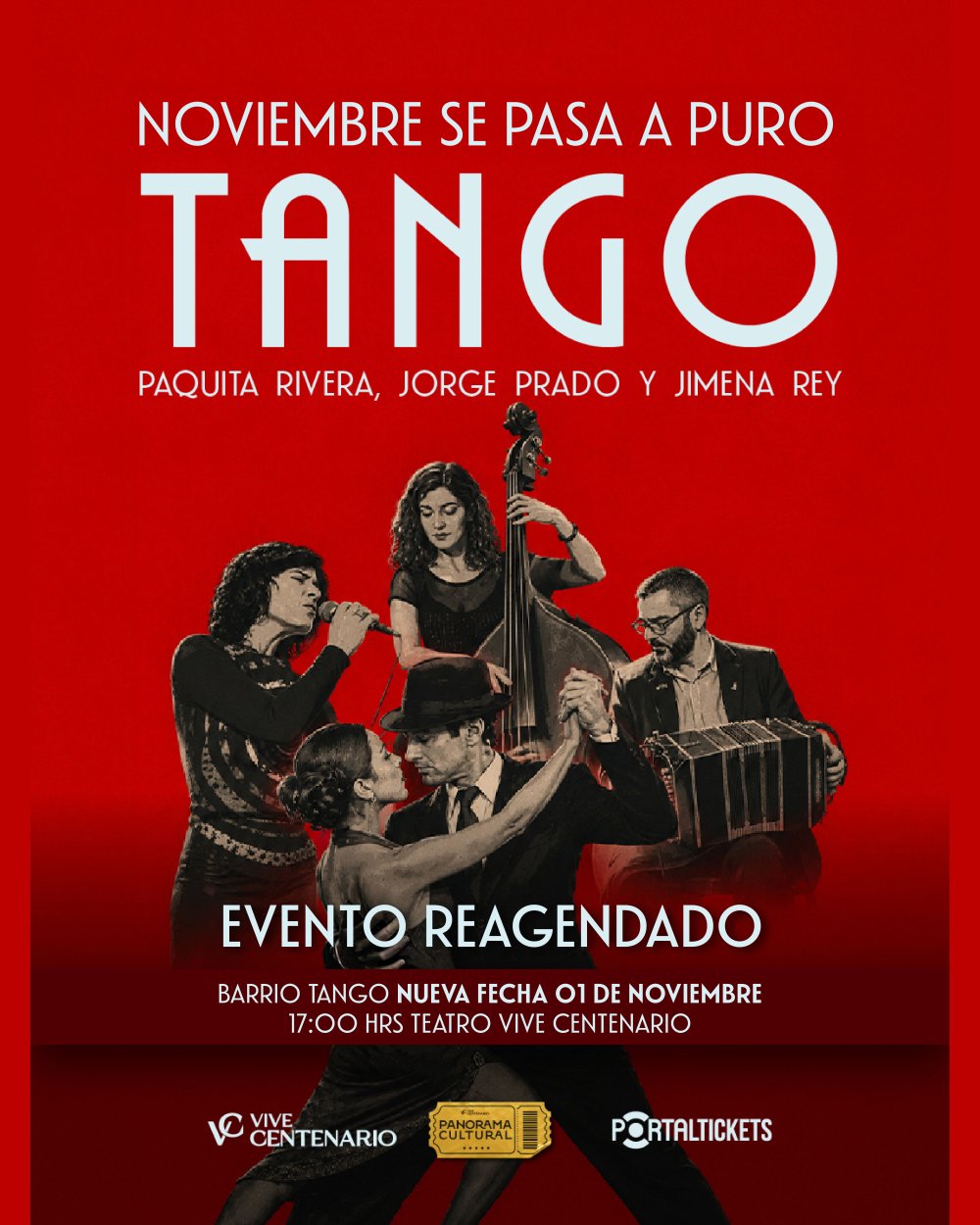 Afiche de Barrio de Tango