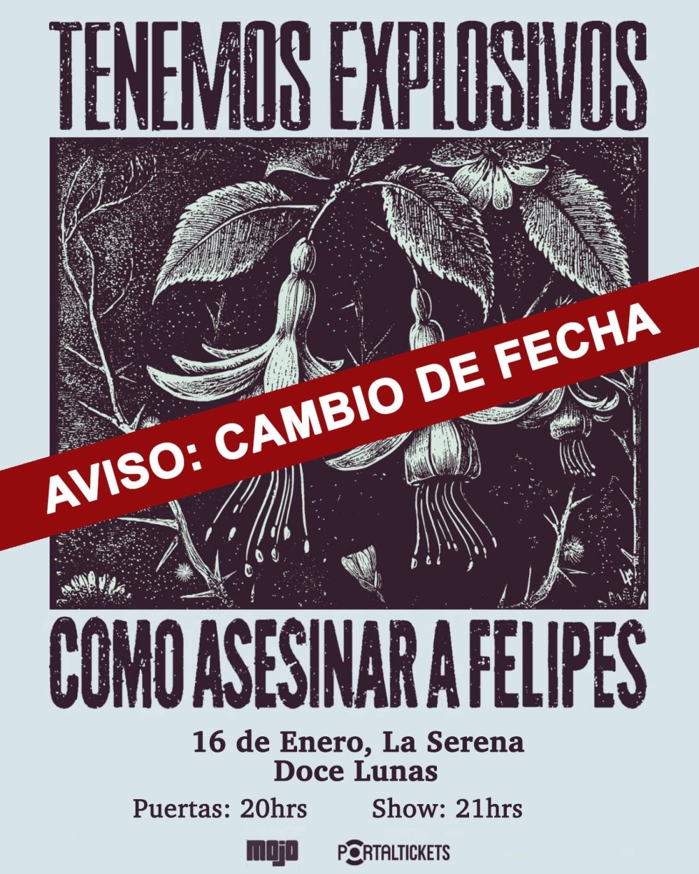 Afiche de Tenemos Explosivos + Cómo Asesinar a Felipes