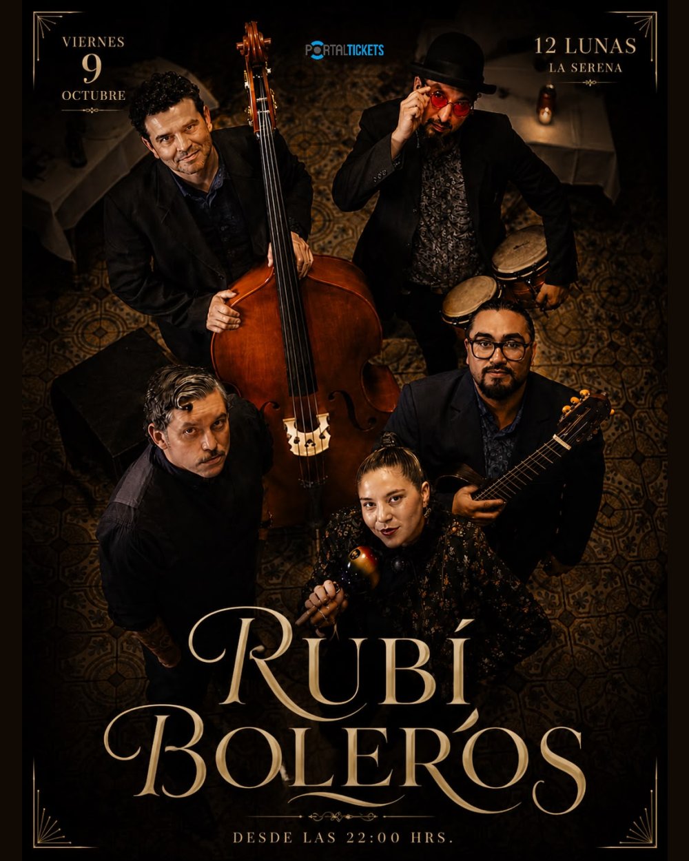 Afiche de Rubí Boleros